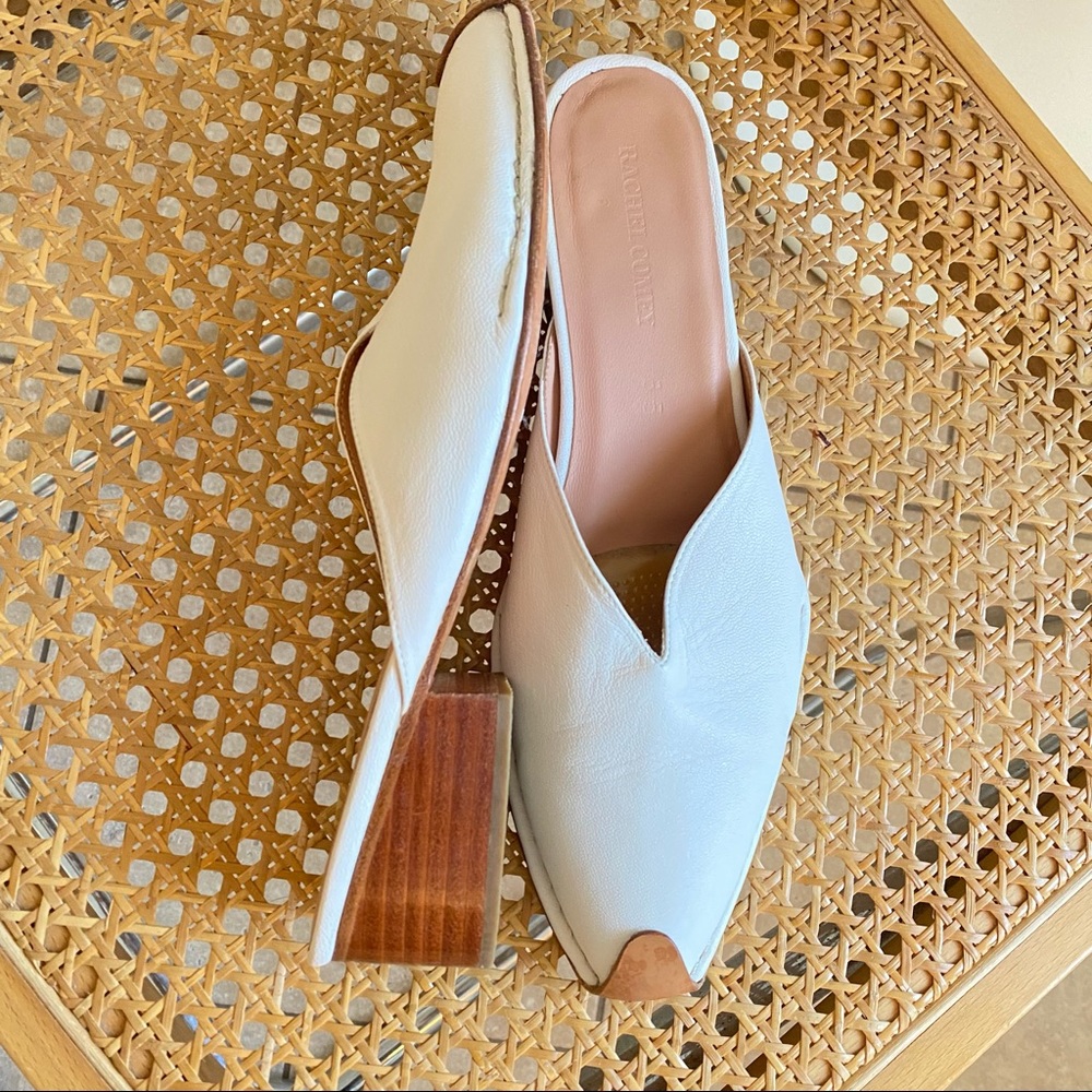 Rachel Comey Sur Slide Mule Flats in White